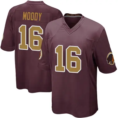 Jake Moody Men's Game Washington Commanders Burgundy Alternate Jersey