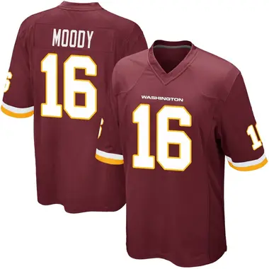 Jake Moody Youth Game Washington Commanders Burgundy Team Color Jersey