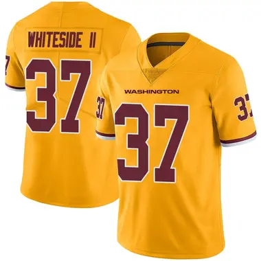 Nick Whiteside II Men's Limited Gold Washington Commanders Color Rush Jersey
